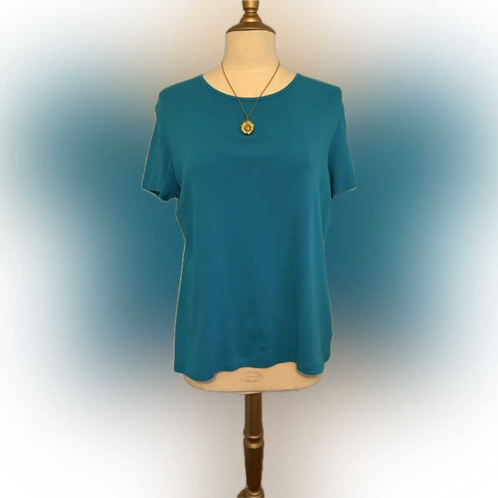 Classic HANNAH vibrant & bold blue versatile soft top!